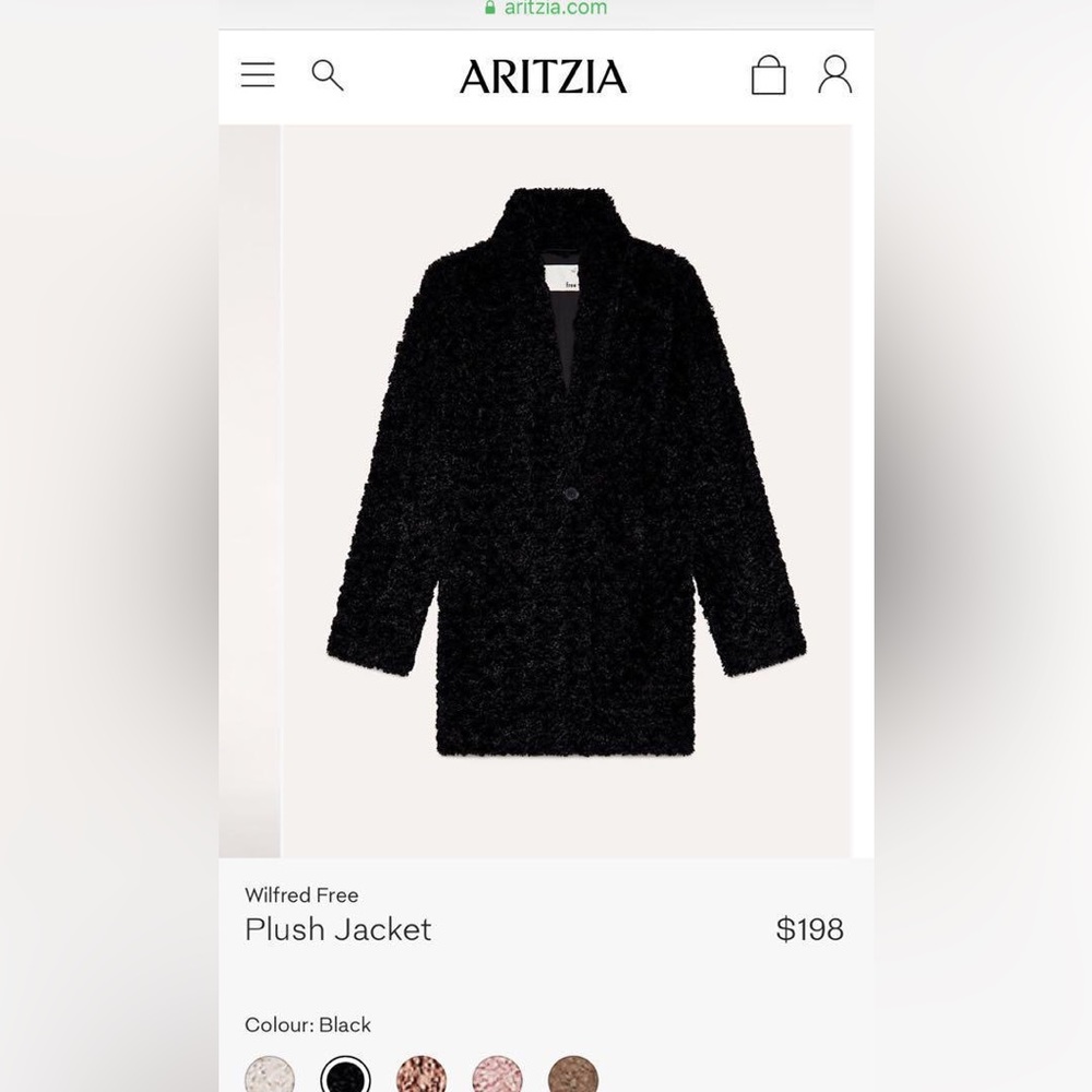Wilfred Free Plush Jacket
